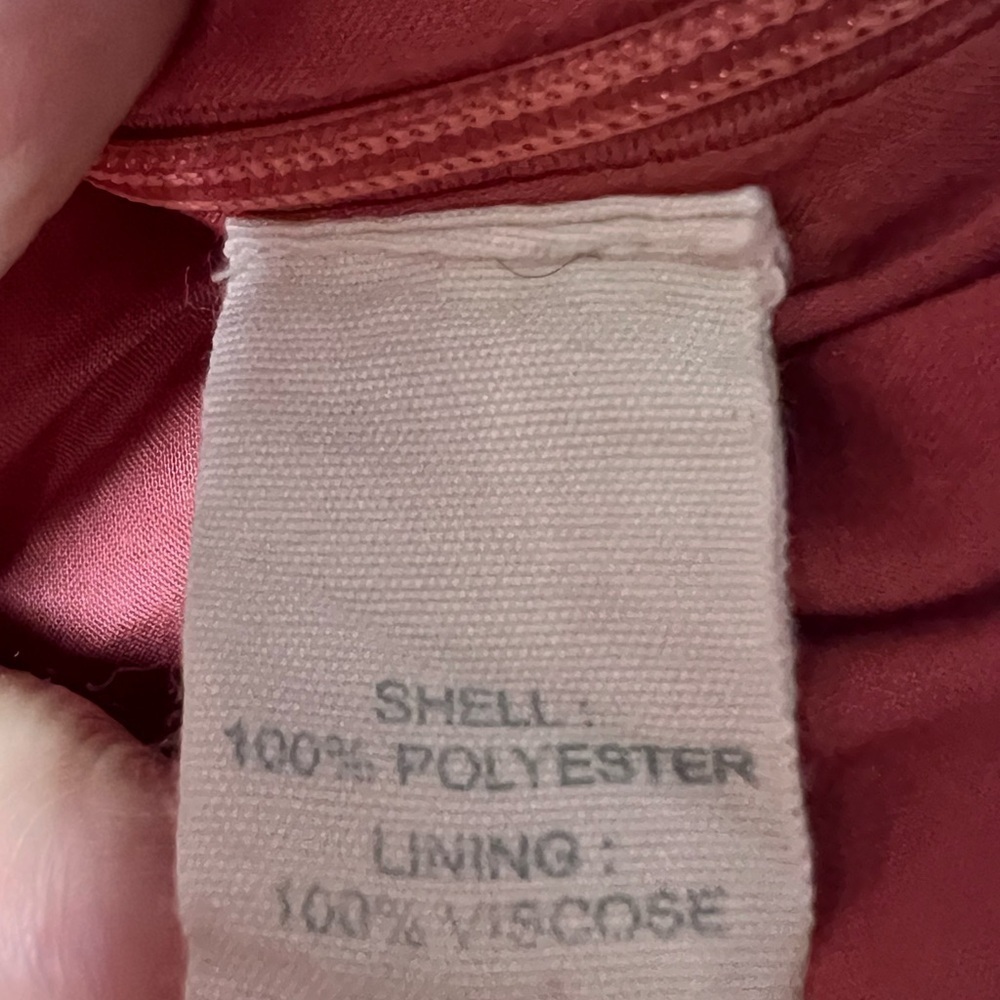 Anthropologie Forever That Girl Coral Color Velvet Corset Bustier Top Size XS - Picture 3 of 5